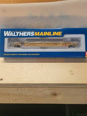 910-5068 Walthers Ho Mainline 53ft Nsc Well Car Dttx/ttx #787041