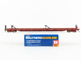 910-5205 Walthers Ho Scale Mainline Prr Pennsylvania 75ft Flat Car #470653