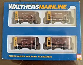 910-58061 Walthers Ho Mainline Great Northern Taconite Ore Cars 4-pack Used