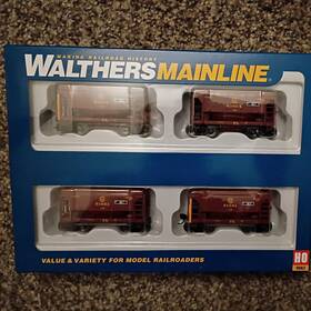 910-58067 Walthers Ho Dmir 24ft Minnesota Taconite Ore Car #2 Pack Of 4 Ln/box 910-58067 Walthers Ho Dmir 24ft Minnesota Taconite Ore Car #2 Pack Of 4 Ln/box