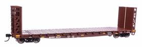 Walthers 910-5922 Mainline Ho Scale Bnsf 53ft Gsc Bulkhead Flatcar #552147