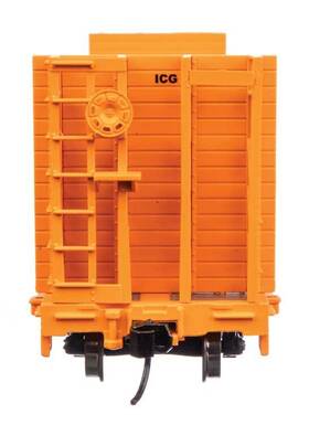 910-5931 Walthers Ho Illinois Central Gulf 53ft Gsc Bulkhead Flatcar Rtr #920212