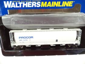 910-7316 Walthers Ho 59ft Cylindrical Hopper Procor 121765