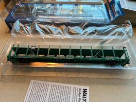 910-8020 Walthers Ho 89ft Flatcar With Tri-level Open Auto Rack Pc 961934 Ob