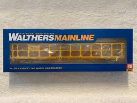 Walthers 910-8217 Mainline #910-8217 Ho Scale Frisco 89ft Tri-level Open Auto Rack #913598