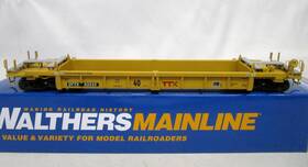 910-8405 Walthers Ho Ttx Small Logo Trailer Train Thrall Rebuilt 40ft Well Car Nos Flat