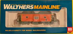 910-8667 Walthers Mainline Ho Rtr Milwaukee Road Bay Window Caboose Milw 992216