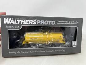 Walthers 920-100031 Proto Ho Tgox First Union 40ft Trinity 14k Molten Sulfur Tank Car #1808