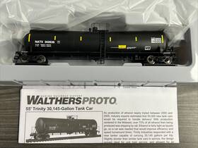 920-100607 Walthers Proto 55 Trinity 30 145 Gal. Tank Car Natx #302636 Nib