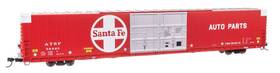 920-102111 Walthers Ho Santa Fe 86ft Ps Double-door Hi-cube Boxcar Rtr #36693