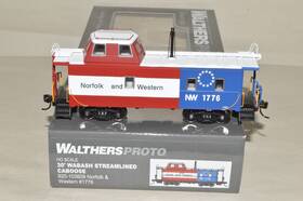 920-103609 Walthers Ho Scale Proto Norfolk And Western Ry 1776 30ft Wabash Streamlined Caboose 920-103609 Walthers Ho Scale Proto Norfolk And Western Ry 1776 30ft Wabash Streamlined Caboose