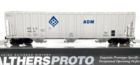 920-106146 Walthers Ho Proto 55ft Evans 4780 Cu Ft 3-bay Covered Hopper Adm Uelx