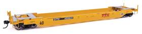 Walthers 920-109151 Ho Dttx Gunderson Rebuilt All-purpose 40ft Well Car #455842