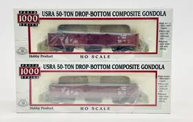 920-237056 Walthers Proto 1000 Ic 50 Ton Drop Bottom Composite Gondola 2 Pack