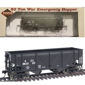920-31621 Walthers Proto 2000 50 Ton War Emergency 2-bay Hopper Scl 682090 Ho