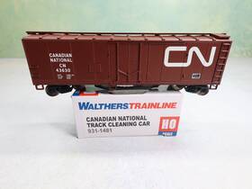 931-1481 Walthers Ho 40ft Box Car Canadian National 43630 Track Cleaning 931-1481 Walthers Ho 40ft Box Car Canadian National 43630 Track Cleaning