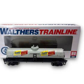 931-1617 Walthers Ho Trainline Domino Sugar Single Tank Car Train In Box