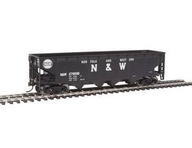 931-1655 Walthers Trainline 40ft Offset Quad Hopper With Metal Wheels Ready To Run N&w