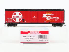 Walthers 931-1676 Ho Scale Trainline Sfrb Santa Fe 50ft Plug Door Box Car #6572