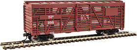 931-1688 Walthers 40foot Stock Car Ready To Run Southern Pacific #166 Ho Scale