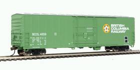 931-1800 Walthers - Insulated Boxcar Ready To Run Bc Rail Ho