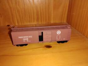 932-2051a Walthers Ho Scale Prr Pennsylvania Railroad 40ft Steel Box Car #51966