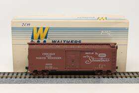 932-2157 Walthers Ho 40ft Ss Wood Box Car Chicago And North Western C&nw Built