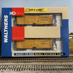 932-22582 Walthers Ho Scale Gold Inch Lieberman Packing 40 Meat Reefer 2pk Nib 932-22582 Walthers Ho Scale Gold Inch Lieberman Packing 40 Meat Reefer 2pk Nib
