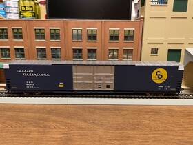 932-23504a Walthers Ho Chesapeake And Ohio 86ft Ps 4-door Hi-cube Box Car #493953