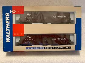 932-23553 Walthers #932-23553 Ho Scale Denver And Rio Grand Pullman Standard 60ft Auto 2-pack
