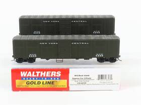 932-24155 Walthers Ho Scale Gold Line Nyc/rock Island Express Box Car 2-pack