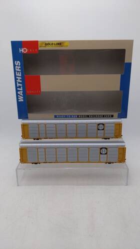 932-24874 Walthers Burlington Northern Santa Fe Auto Carrier 2-pack Ln/box
