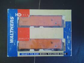 932-23460 Walthers 932-25462 Cnj North American 50ft Smoothside Box Car 2 Ok Ho Scale