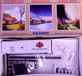 83859.layout Walthers 932-2554 Ho 1/87 Dubuque Reefer Kit Car U.r.t.x.#83859.layout/display