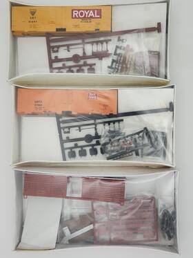 932-2558 Walthers Ho 40ft Meat Reefer And Stock Car Nib Sealed Royal Rock Island Up