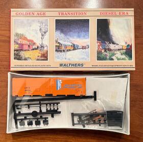 932-2559 Walthers Ho 40ft Meat Reefer Kit - Mid-state Packers Urtx 68252 #932-2559