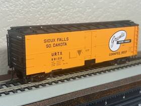 932-2588 Walthers Greenlee Sioux Falls Sd Packing - Gma Meat / Ice Reefer Ho Scale Gold Line New