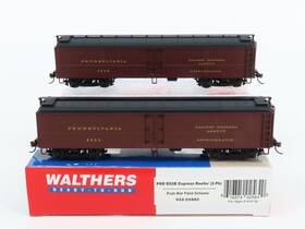 932-25882 Walthers Ho #932-25882 Prr Pennsylvania R50b Express Reefer 2-pack #3046 And #2603