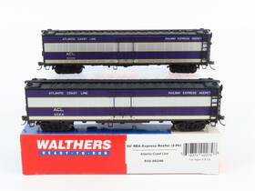 932-26246 Walthers Ho Scale Acl Atlantic Coast Line 50ft Express Reefer 2-pack