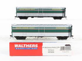 932-26249 Walthers Ho Scale Rea Rex Railway Express Agency 50ft Reefer 2-pack