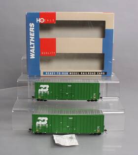 932-27101 Walthers Ho Scale Gunderson Paper Box Car Pack Of 2 Ln/box