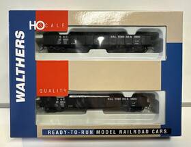 932-27451 Walthers Ho Scale Rtr B&o Baltimore And Ohio 46ft Usra Gondola Car 2-pack