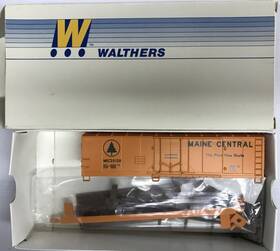 932-3223 Walthers Ho Kit Maine Central Aar Plug-door Box Car Inch Pine Tree Route