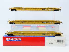 932-33945 Walthers Ho Scale #932-33945 Dttx Ttx Nsc 3-unit 53ft Well Car #655134