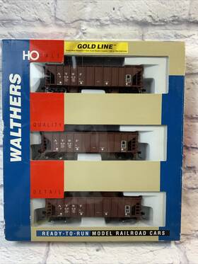 932-34223 Walthers Ho #932-34223 Atsf Ballast Hoppers 3 Pack Nib 932-34223 Walthers Ho #932-34223 Atsf Ballast Hoppers 3 Pack Nib