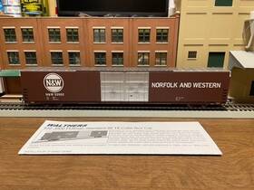 932-35021 Walthers Ho Norfolk Western 86ft Ps 4-door Hi-cube Box Car #52952
