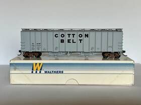 932-3674 Walthers Ho Scale 50 Airslide Covered Hopper Decorated For Ssw/cotton Belt