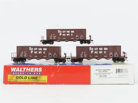 932-37068 Walthers Ho Scale Gold Line Sp 40ft Ortner Aggregate Cars 3-pack #2