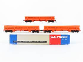 932-37905 Walthers Ho Scale Gold Line #932-37905 Csxt Csx Difco Dump Car 3-pack