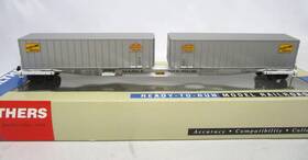 932-3925 Walthers Gold Ho Scale Nyc New York Central Flexi-van Trailer Flat Car Ln Ob
